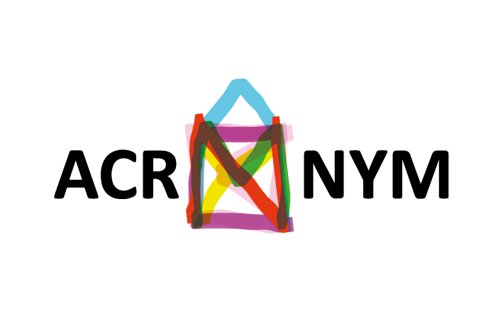Acrónimo vector cmyk b
